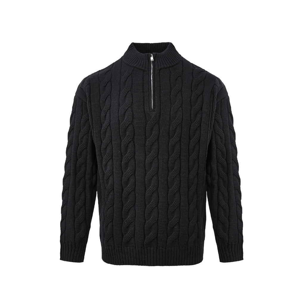 Loose Half Zip Sweater