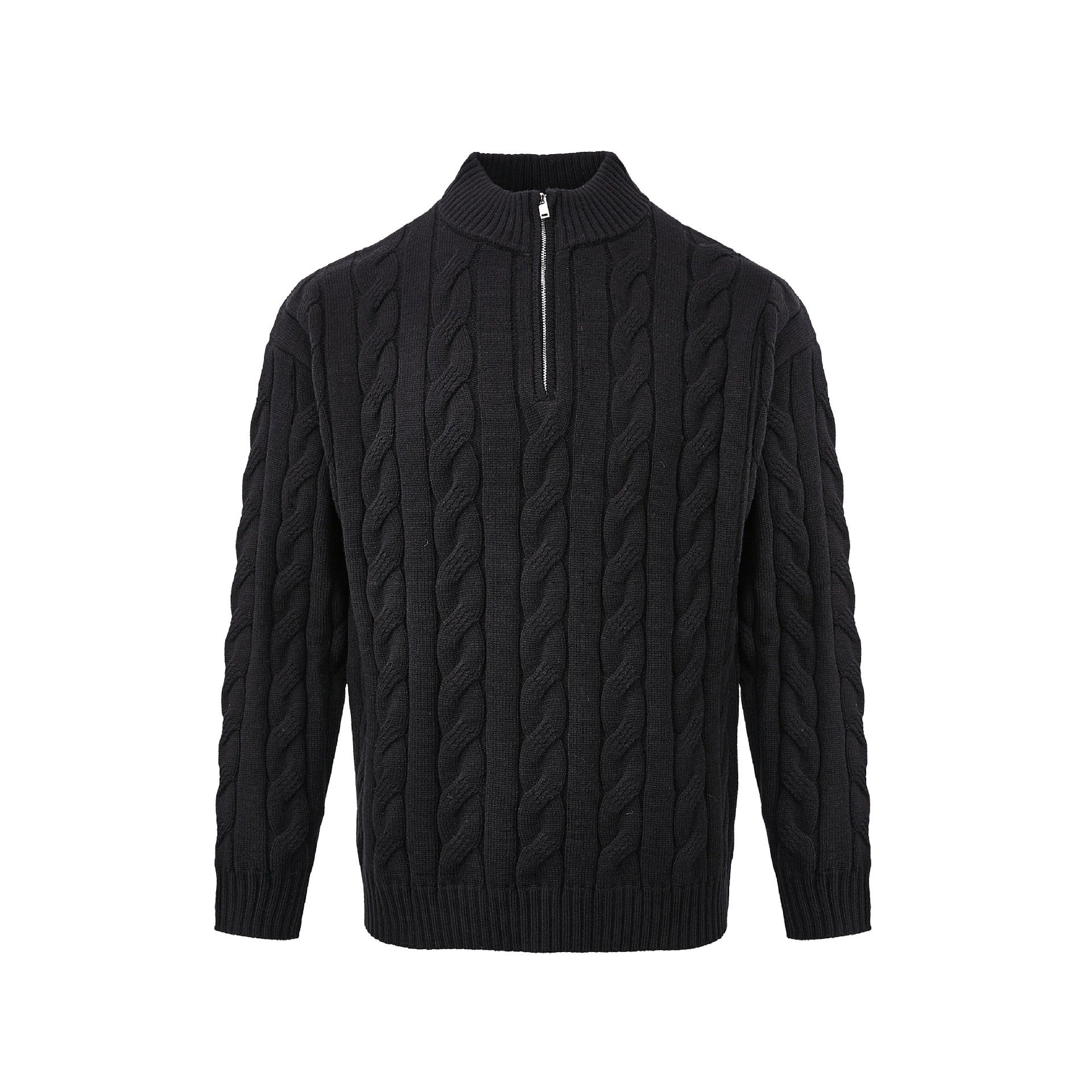 Loose Half Zip Sweater