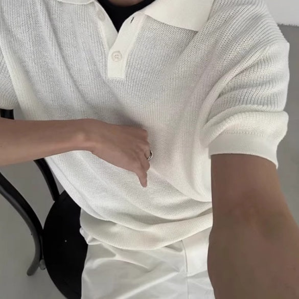 Summer Knitted Polo