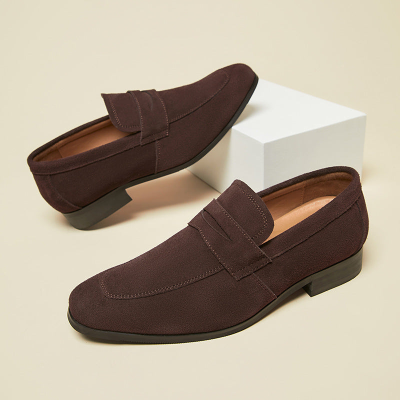 Japanese Style Suede Loafers