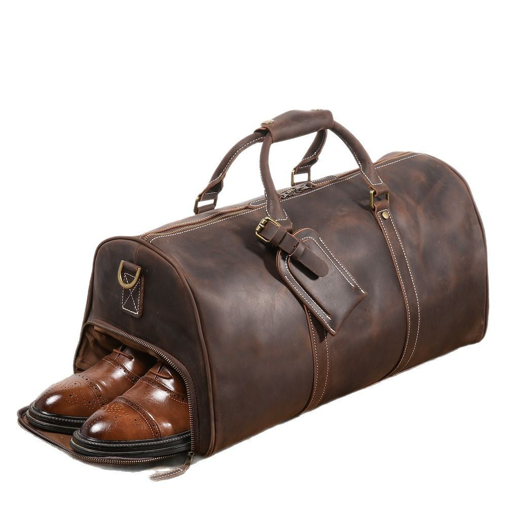 Cowhide Travel Bag