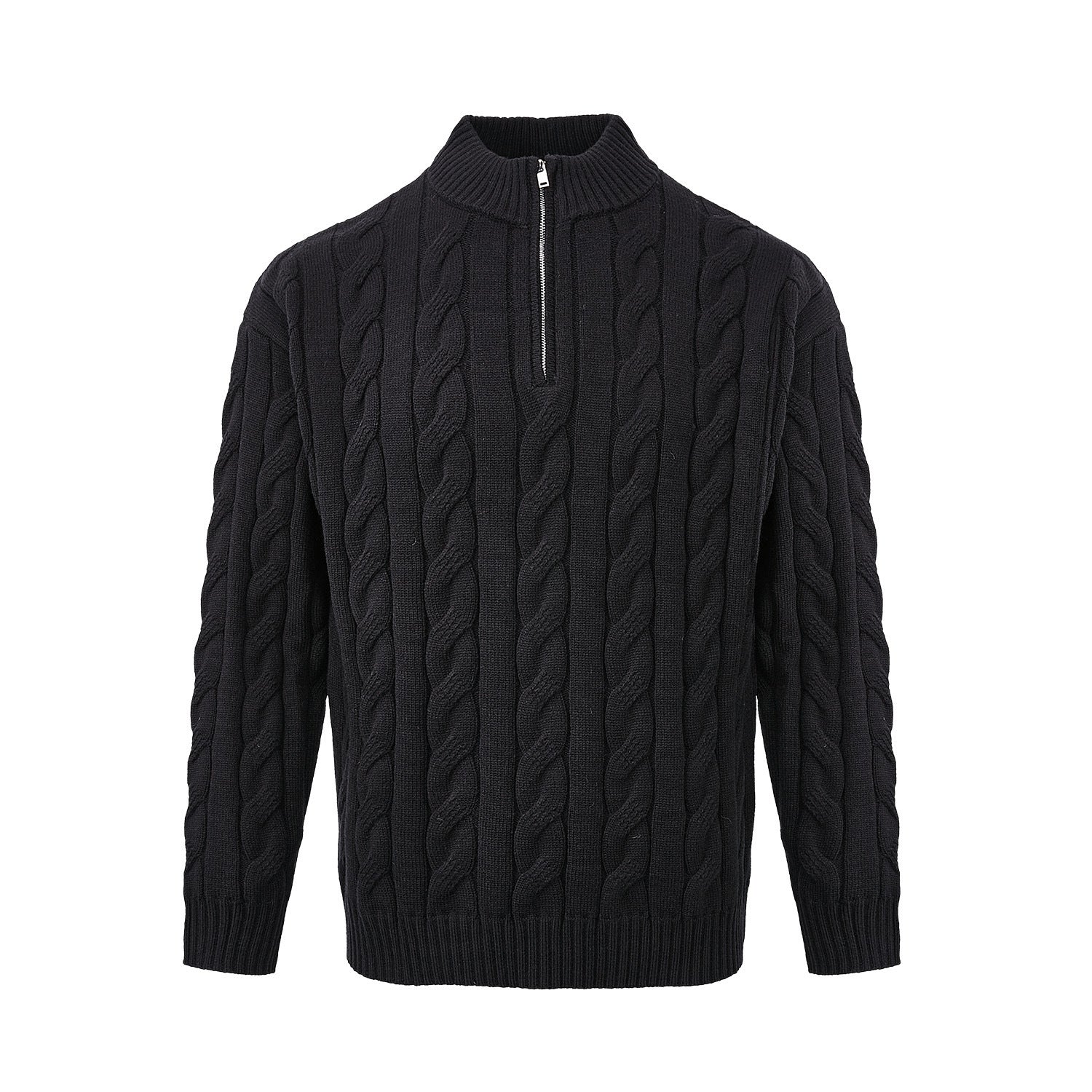 Loose Half Zip Sweater