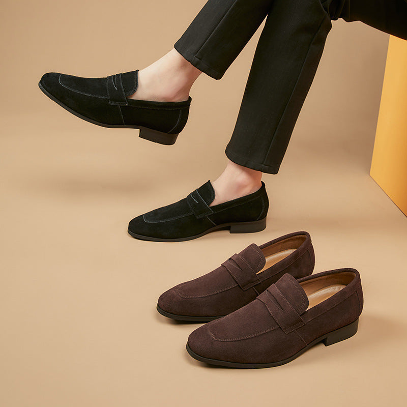 Japanese Style Suede Loafers