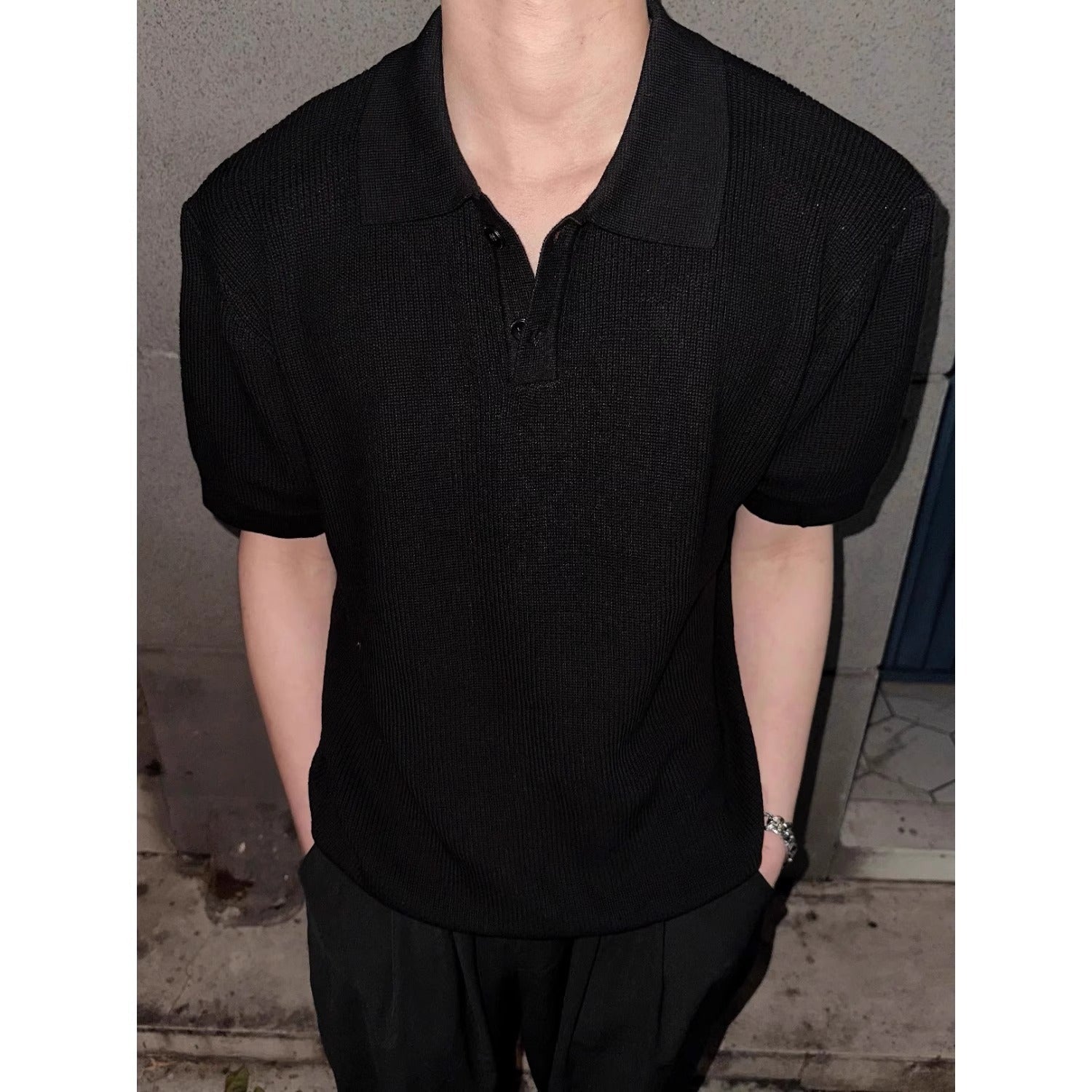 Summer Knitted Polo