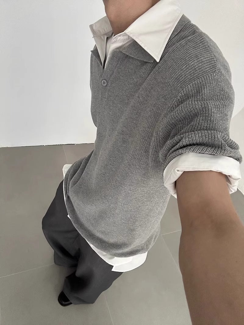 Summer Knitted Polo