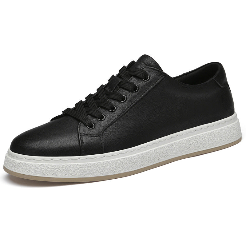 Leather Platform Sneakers