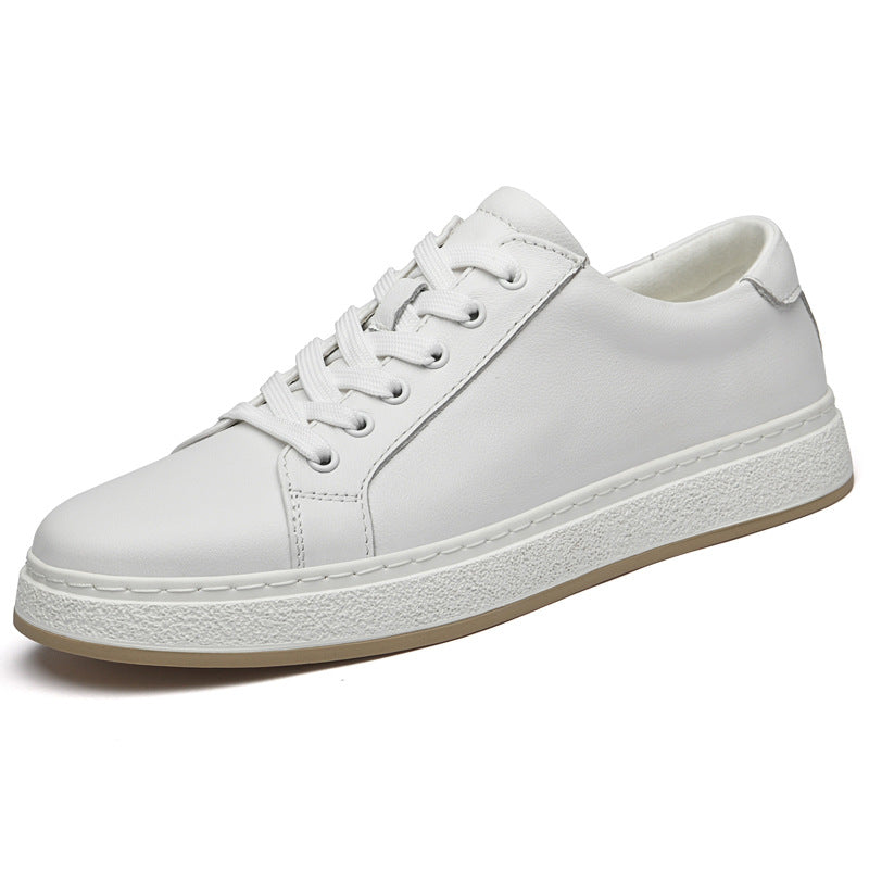 Leather Platform Sneakers