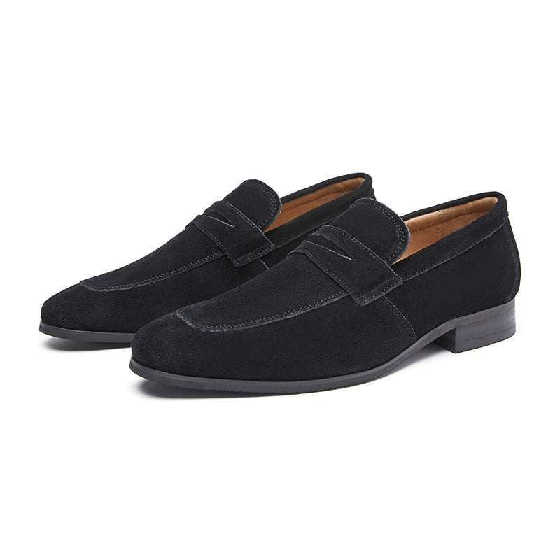 Japanese Style Suede Loafers