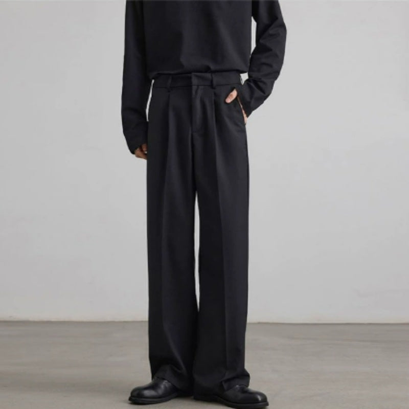 Pleated Suit Pants