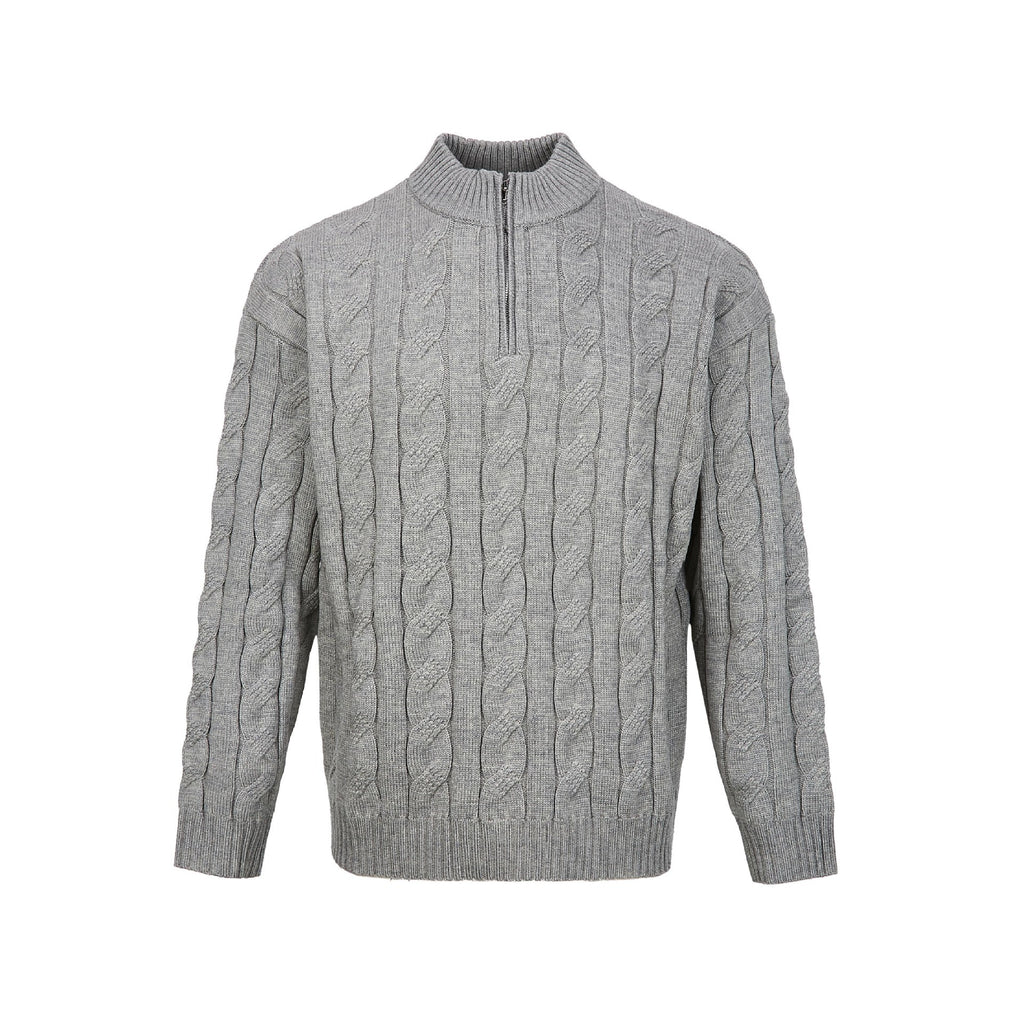 Loose Half Zip Sweater