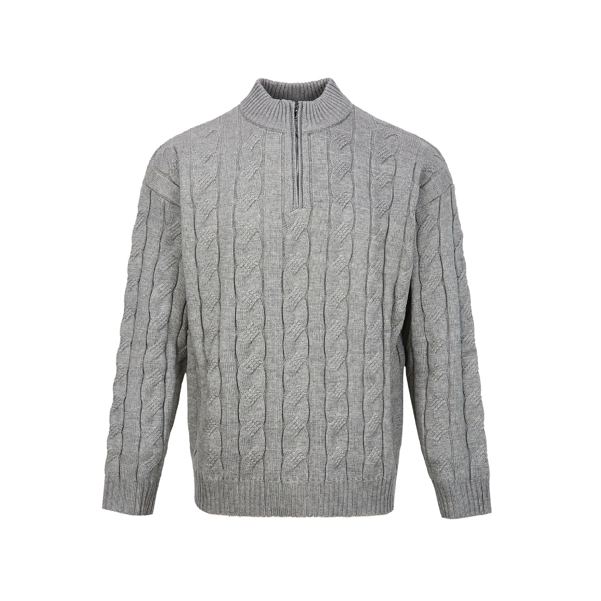 Loose Half Zip Sweater