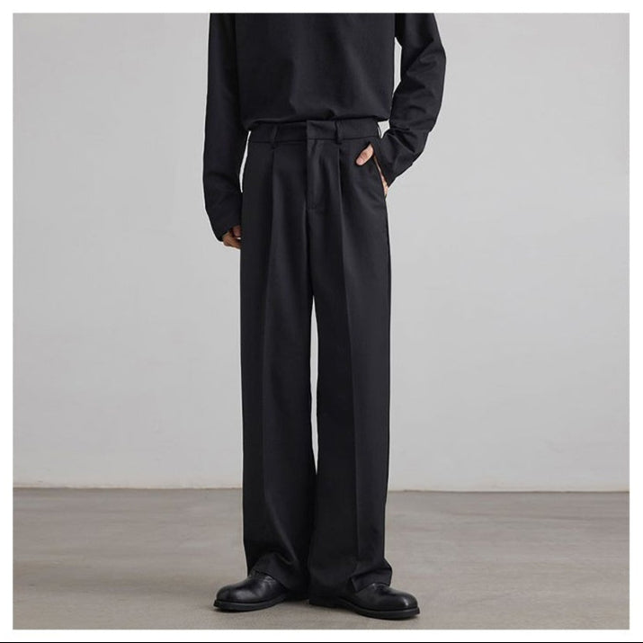 Pleated Suit Pants