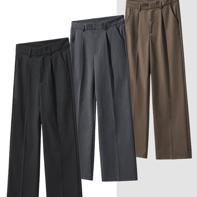 Pleated Suit Pants