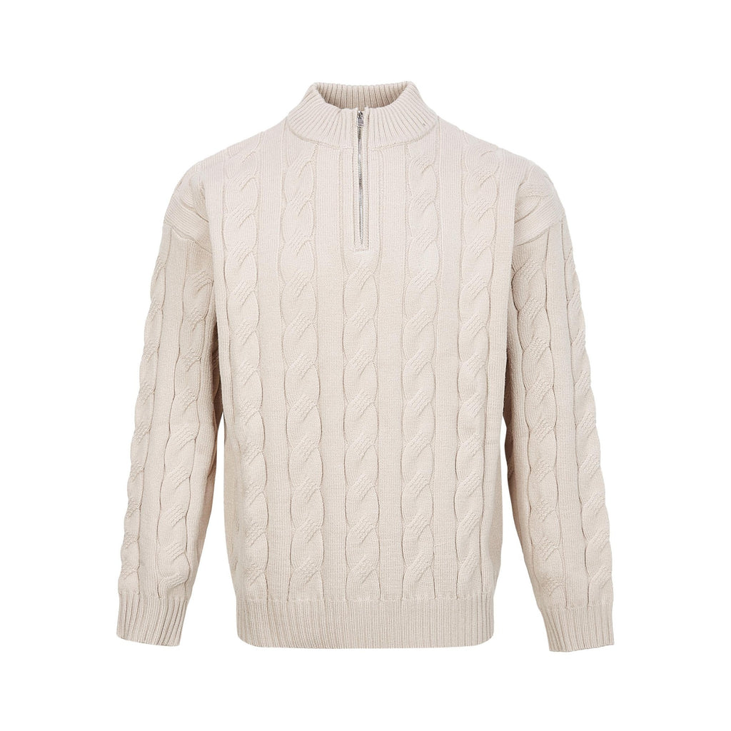 Loose Half Zip Sweater
