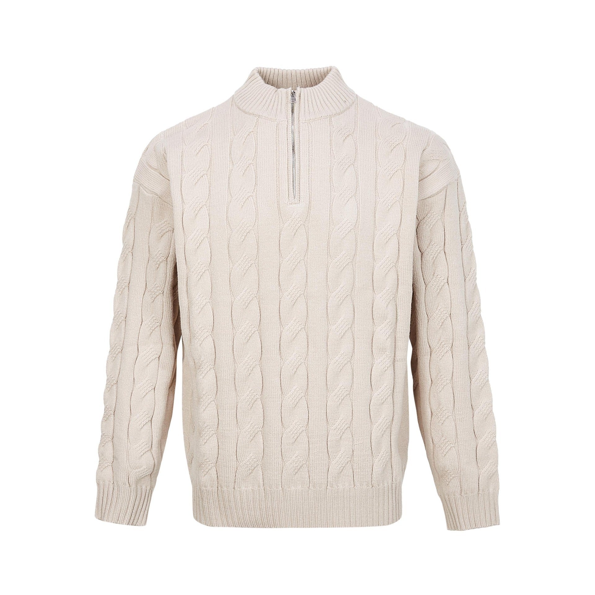 Loose Half Zip Sweater