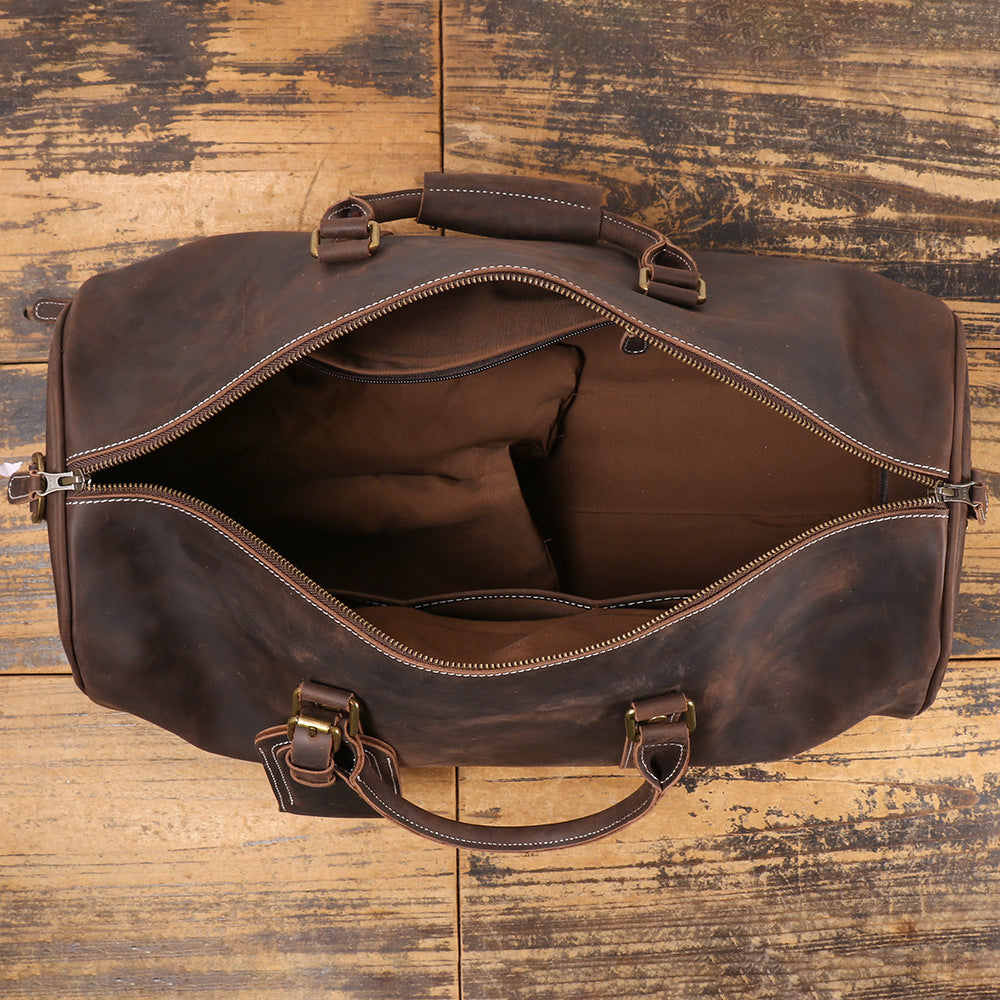 Cowhide Travel Bag