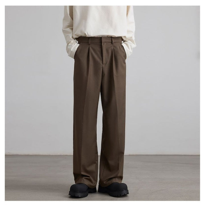 Pleated Suit Pants