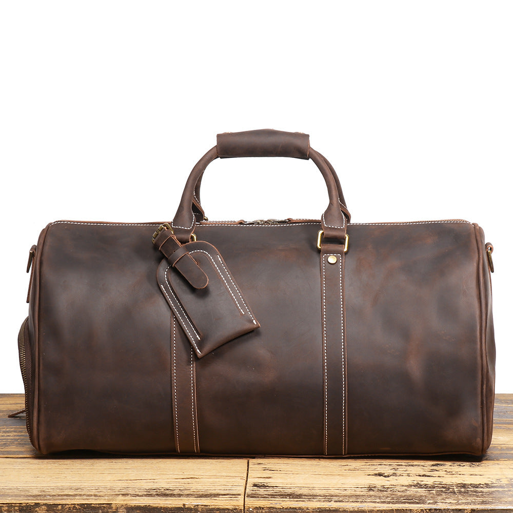 Cowhide Travel Bag